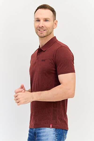 Levi's Men Regular Fit Brand Logo Short Sleeves Polo Shirt, Multicolor