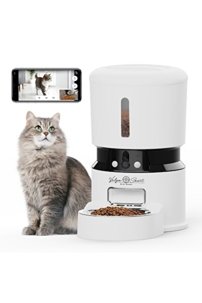 Valpa Smart Hrănitor automat pentru câini și pisici,WIFI, camere duale FullHD...