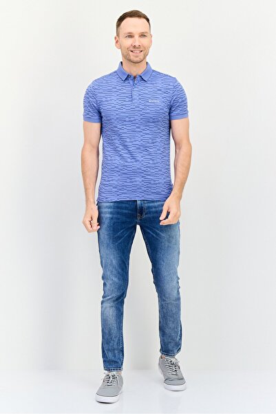 Levi's Levis X Redloop Men Regular Fit Allover Print Short Sleeves Polo Shirt, Multicolor