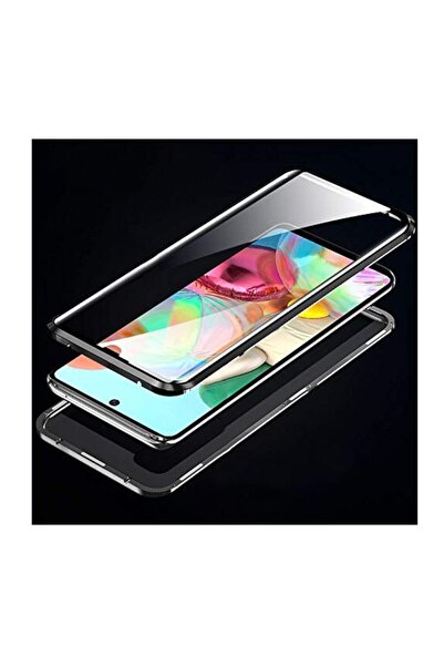 Apple Magnetic 360 Protective Case with Tempered Glass compatible with iPhone 7 Plus, Black