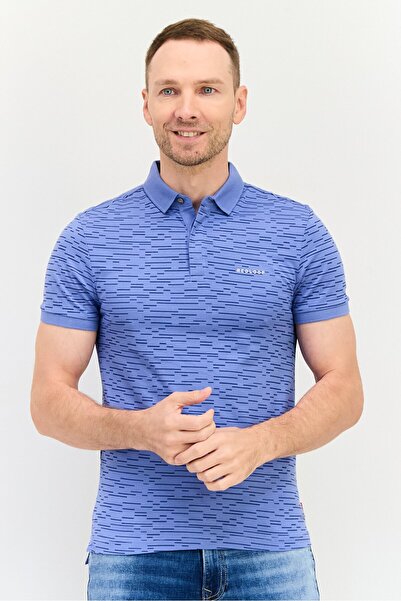 Levi's Levis X Redloop Men Regular Fit Allover Print Short Sleeves Polo Shirt, Multicolor