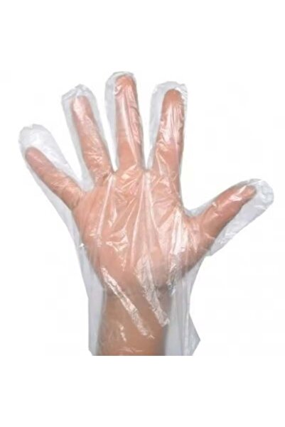 Salon System Transparent Plastic Gloves, Multi-Use, - 100 Pieces