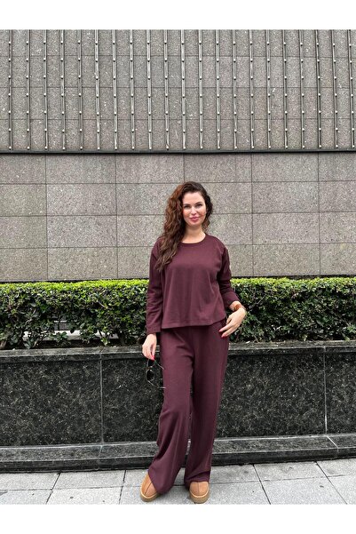 EGZOTİK ASORTİK Buy Elastic Waist Pants Blouse Set