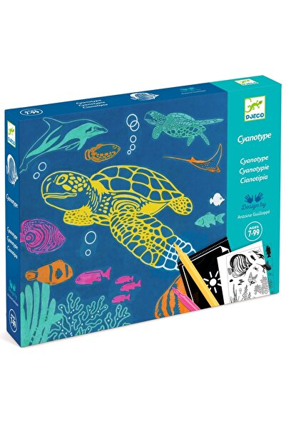 djeco Atelier creativ cianotipie Scene subacvatice, Djeco, premium