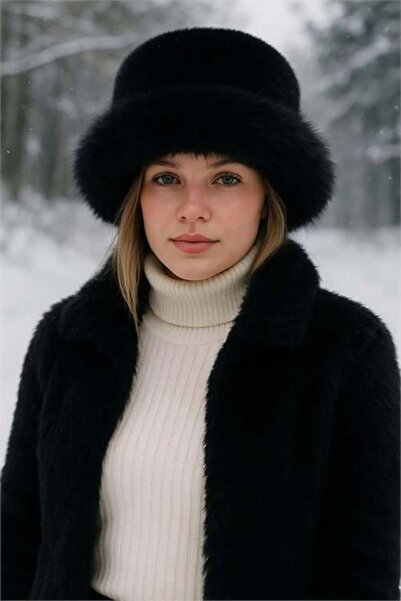 Dipmoda Γυναικείο καπέλο Συνθετική γούνα καλπάκ DPAKS001