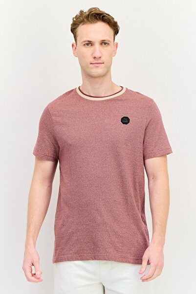 Puma X One 8 Men Sportswear Fit Short Sleeve Outdoor T-Shirt, Heather Maroon