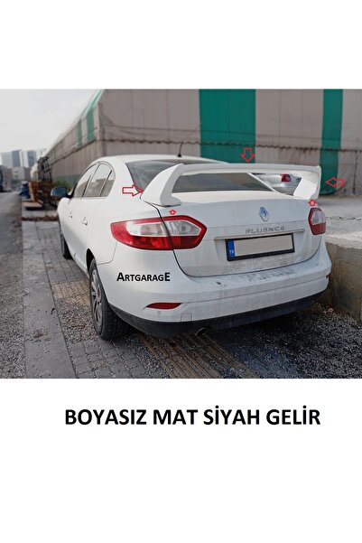 Bodykitartgarage FLUENCE GT SPOİLER(BOYASIZ)FİBERGLASS