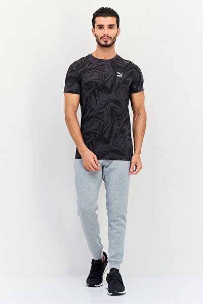 Puma Men Slim Fit Short Sleeve Outdoor T-Shirt, Multicolor