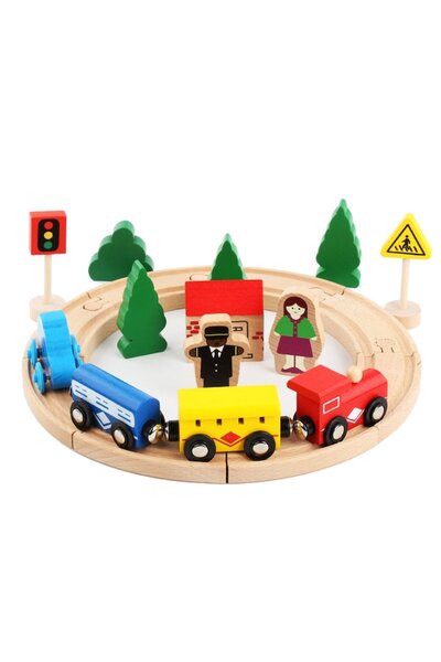 OEM Educational Toy, Wooden Train Montessori