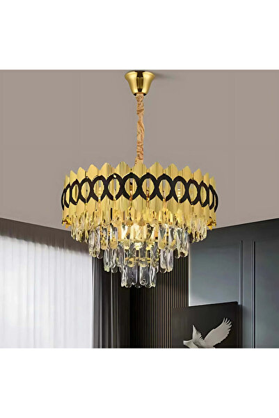 ALC-Shop PIERREFONDS Πολυέλαιος Petito Crystal 3xE14, Διάμετρος 37cm, Λαμπερό...