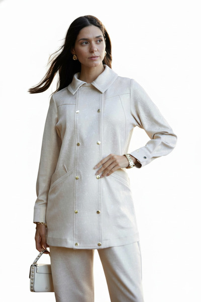 Moodbasic Premium By KENDİNDEN SİMLİ KABARTMALI ÇITÇITLI TAKIM