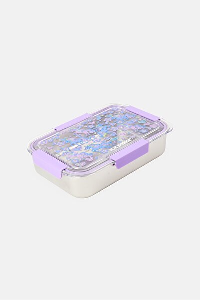 Joe Boxer Kids Graphic Print Lunch Box, LIlac