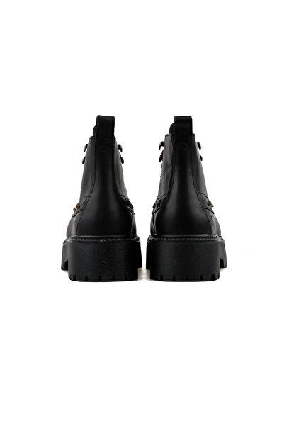 Timberland Stone Street Mid Lace up Boot Women's Black Boots Tb0A27Yzw021