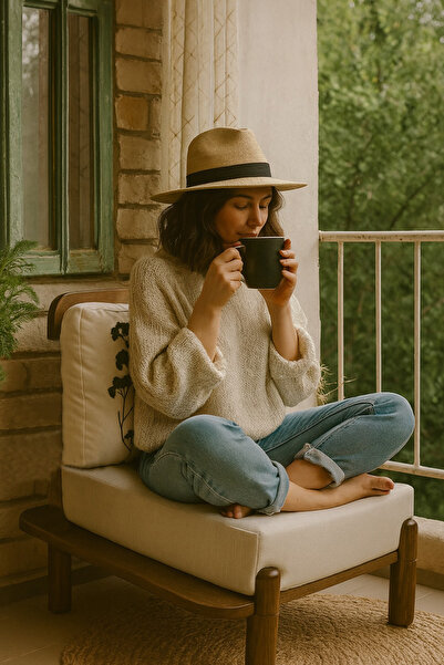 Zem Royal Bohem Berjer, Kırık Beyaz