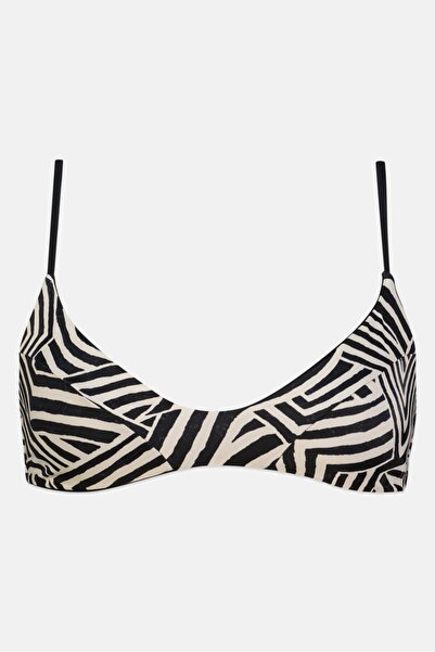 BİLLABONG Women Allover Print Reversible Non-Padded Bikini Top, Multicolor
