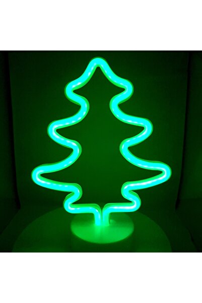 Bibilel Decorațiune luminoasă cu baterii, brad verde