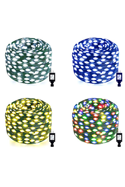 OEM Instalație de Crăciun, bandă cu led turnat, exterior, 10 metri, multicolor