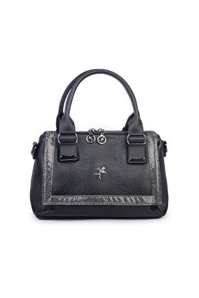 Nas Bag nas çanta Kadın Taşlı Şık Omuz ve el Çanta