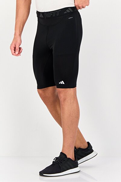 adidas Men Tech Fit Training Shorts, Black