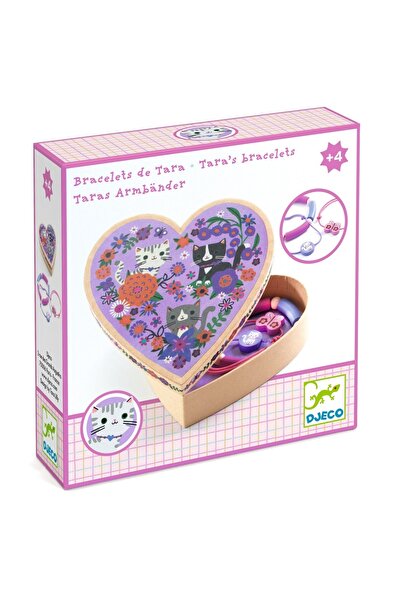 djeco Tara's Bracelets Jewelry Set, for Girls ages 3 - 6, 6 - 9
