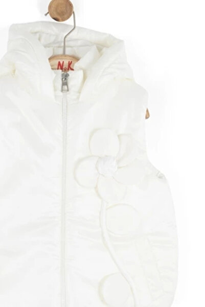 NK Kids Baby Girl Cream Daisy Vest