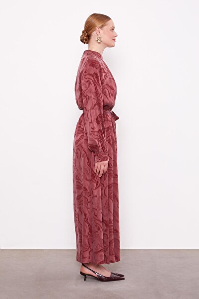 Levidor Taş Aksesuarlı Elbise