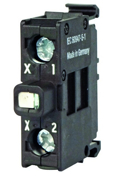 Other Soclu M22LEDC230G, diodă LED verde, montare inferioară