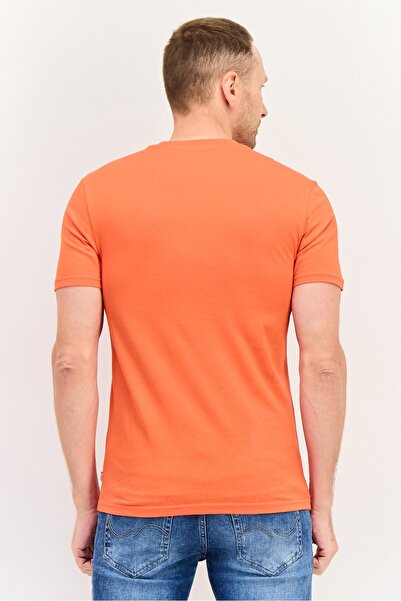 Levi's Men Crew Neck Short Sleeve Graphic Print T-Shirt, Red