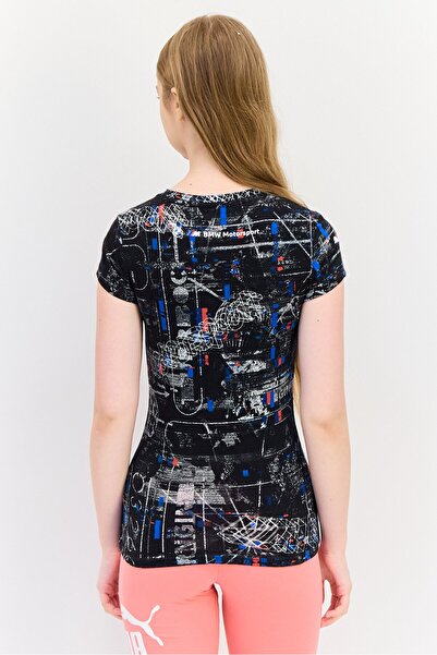 Puma x BMW Motorsport Women Sportswear Fit Short Sleeves Outdoor T-Shirt, Multicolor