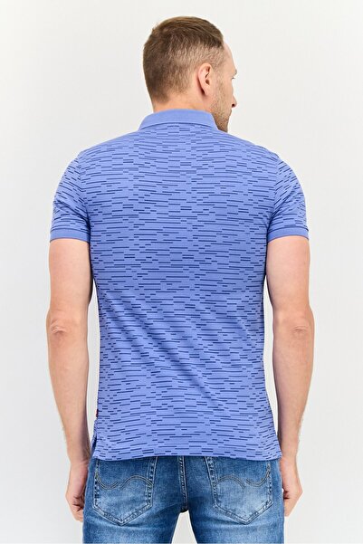 Levi's Levis X Redloop Men Regular Fit Allover Print Short Sleeves Polo Shirt, Multicolor