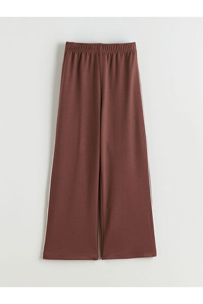 LC Waikiki Polo Neck Girls' Sweatshirt and Sweatpants