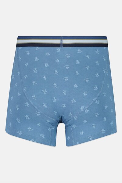 Original Penguin Men 4 Pieces Brand Logo Boxer Briefs, Multicolor