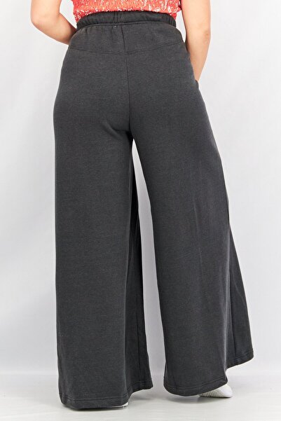 adidas Women Sportswear Fit Drawstring Wide Leg Pants, Grey