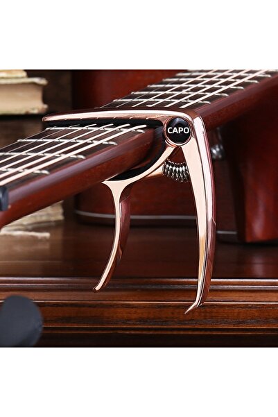 Choice3 مشبك موالف الجيتار المعدني المصنوع من سبائك الألومنيوم باللون الذهبي ...