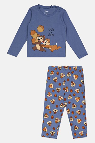 Sinsay Disney Toddlers Boy 2 Pcs Graphic Print Pyjama Set, Multicolor