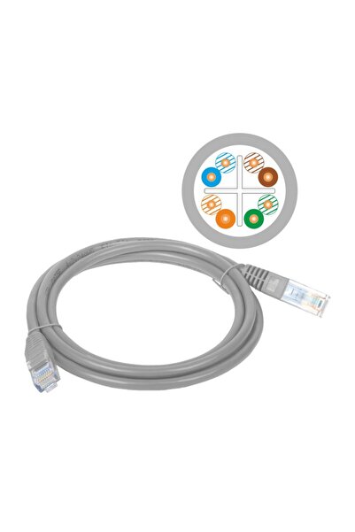 Other Patchcord UUTP cat6 PVC 10m gri ALANTEC