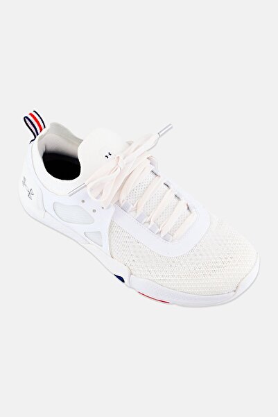 Under Armour Kids Boy Ua TriBase Reign 4 Pro Wit Lace Up Outdoor Shoes, White