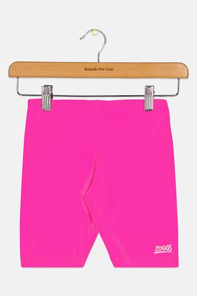 Zoggs Kids Girl Embroidered Logo Hamilton Swim Shorts, Pink