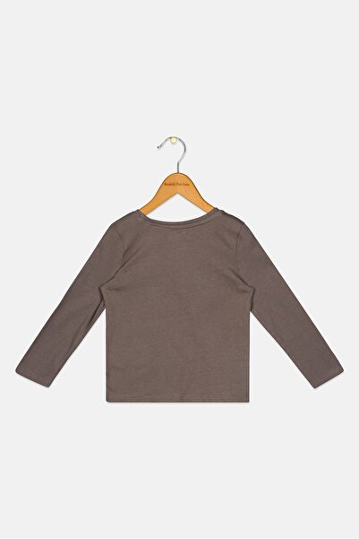 Sinsay X My Little Pony Toddlers Girl My Little Pony Graphic Print Long Sleeves T-Shirt, Dark Grey