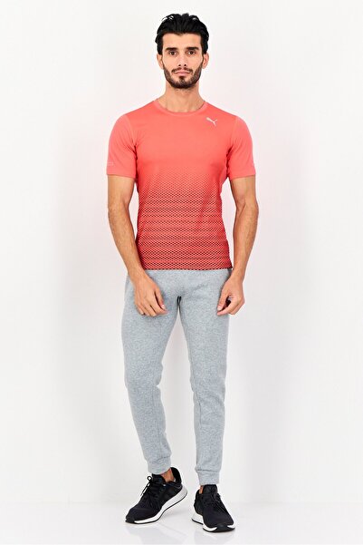 Puma X One8 Men Sportswear Fit Short Sleeves Training T-Shirt, Coral