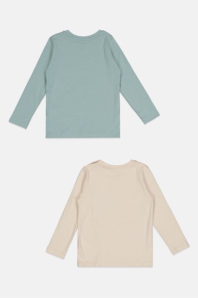 Sinsay Fox Bunny x Toddlers Girl 2 Pcs Graphic Print Tops, Multicolor