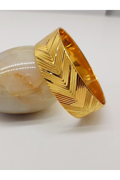 Balık Sırtı 22 Ayar Yatırımlık İşçiliksiz Şarnelli 6.0 Ölçü 15 Gr Kadın Bilezik