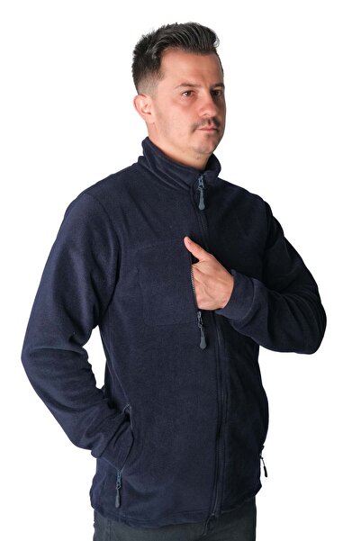 3 CEPLİ FERMUARLI POLAR CEKET