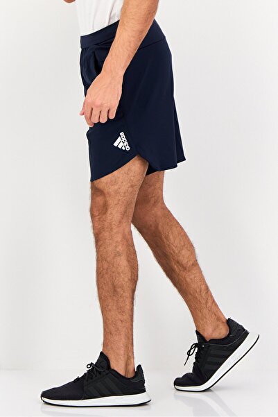 adidas Men Sportswear Fit 7 Inseam Running Shorts, Navy