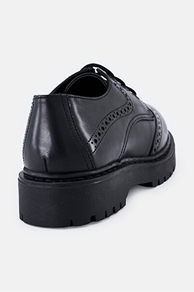 Geox Women D Bleyze H Lace Up Casual Shoes, Black