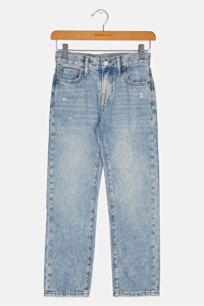 GAP Kids Boy Washed Non Stretchable Jeans, Light Blue
