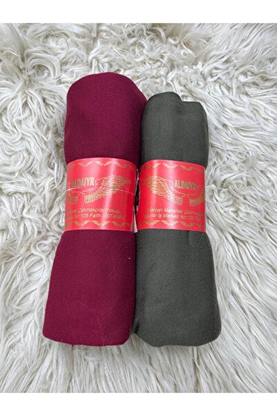 ALDAİR 2 ΤΕΜΑΧΙΑ Χτενισμένο βαμβακερό σάλι απλό