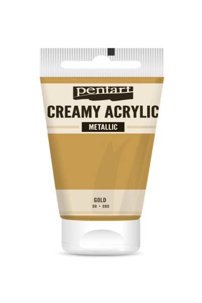 Pentart GOLD ACRYLIC COLOUR METALLIC 60 ML