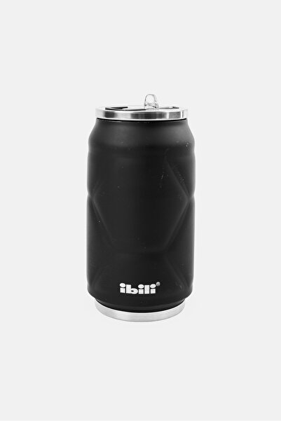 iBiLi Stainless Steel Lata Thermo Water Battle 330 ml, Black