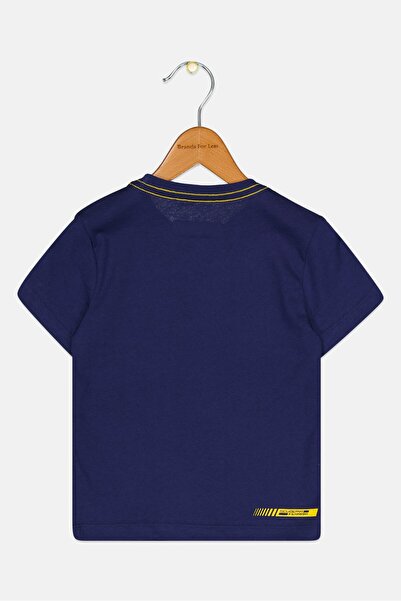 Scuderia Ferrari Toddlers Boy Graphic Print Short Sleeve Top, Multicolor